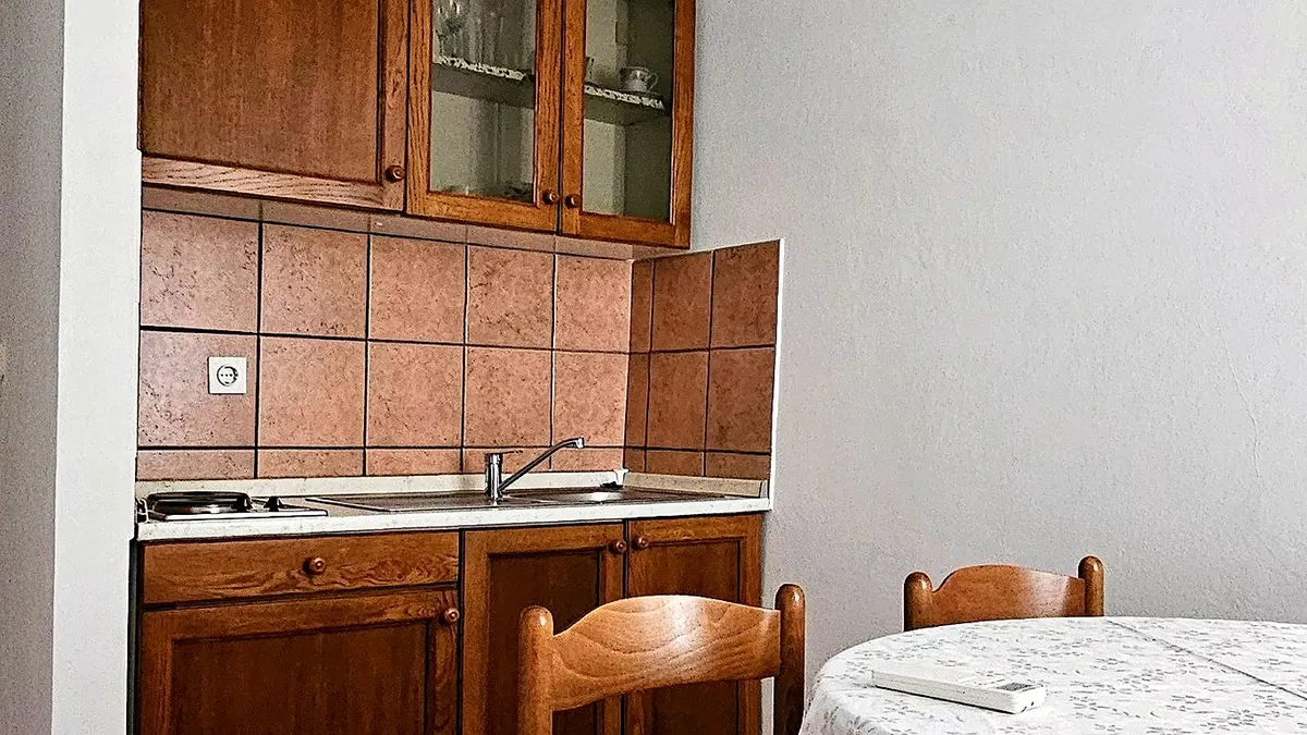 Kitchenette in the apartment