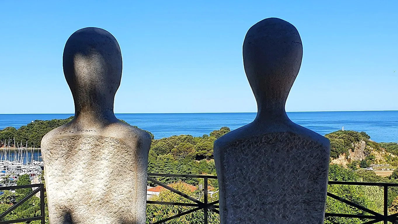 Coastal sculpture park near Vrsar